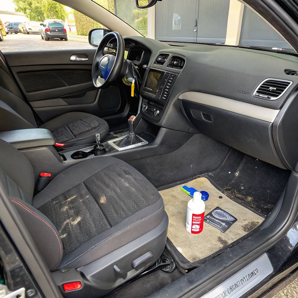 Express Detailing - Interior detailing view